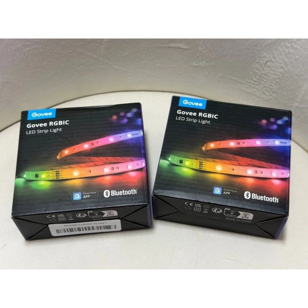 Govee RGBIC led Strip Light H617A 16.4ft Bluetooth Set of 2 New Sealed